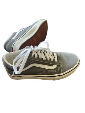 Vans  Old Skool Skate Shoes in Gray and White WM 5.5  M6.5